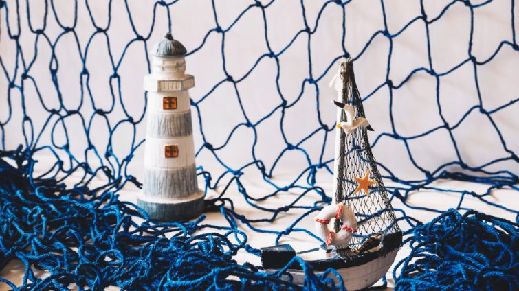 motyw morza w dekorowaniu